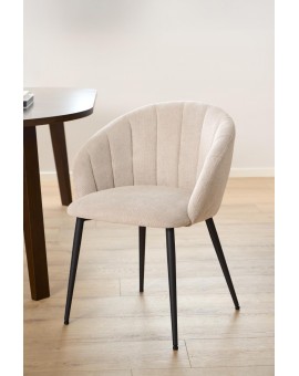 KRZESŁO DANIELLA BEŻOWE