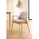 KRZESŁO LEO BEŻOWE I