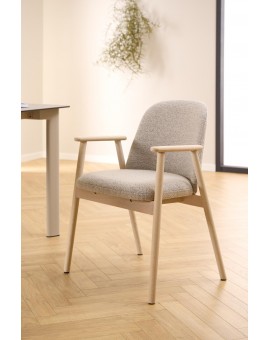 KRZESŁO LEO BEŻOWE I