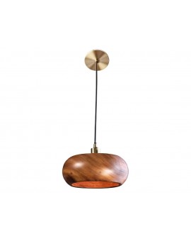 LAMPA WISZACA ALVA 24 CM AKACJA
