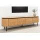 SZAFKA RTV ATELIER 200X40 CM DĄB