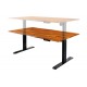 BLAT BIURKA MAMMUT 140X80 CM PALISANDER