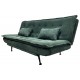 SOFA ROZKŁADANA JAZZ 3-OSOBOWA SZTRUKS ZIELONA