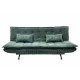 SOFA ROZKŁADANA JAZZ 3-OSOBOWA SZTRUKS ZIELONA