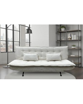 SOFA ROZKŁADANA JAZZ 3-OSOBOWA SZTRUKS BEŻOWA