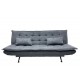 SOFA ROZKŁADANA JAZZ 3-OSOBOWA SZARA