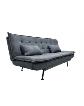 SOFA ROZKŁADANA JAZZ 3-OSOBOWA SZARA