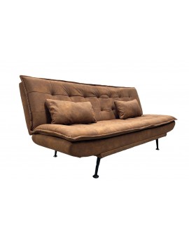 SOFA ROZKŁADANA JAZZ 3-OSOBOWA BRĄZOWA