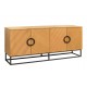 KOMODA GRANDEZZA 180X40 CM DĄB