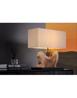 LAMPA STOŁOWA HYPNOTIC 50 CM TEAK