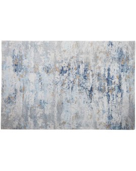 DYWAN ABSTRACT 300X240 CM NIEBIESKI