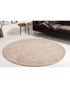 DYWAN WOOL 150 CM BEŻOWY