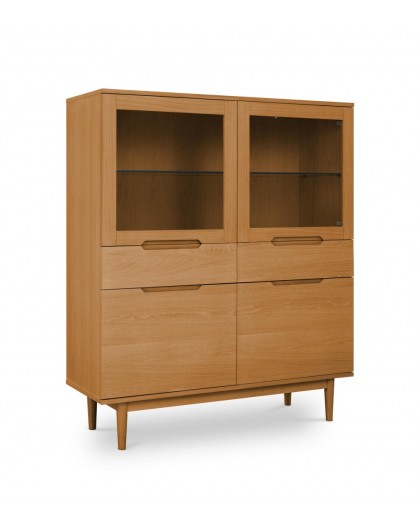 WITRYNA KERTEMINDE 124X45 CM DĄB