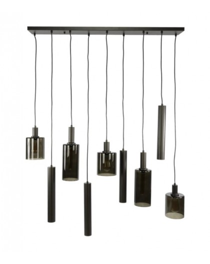 LAMPA WISZĄCA HOLY III SZKŁO BRĄZOWE