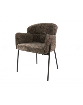 KRZESŁO MOYEN BRĄZOWE