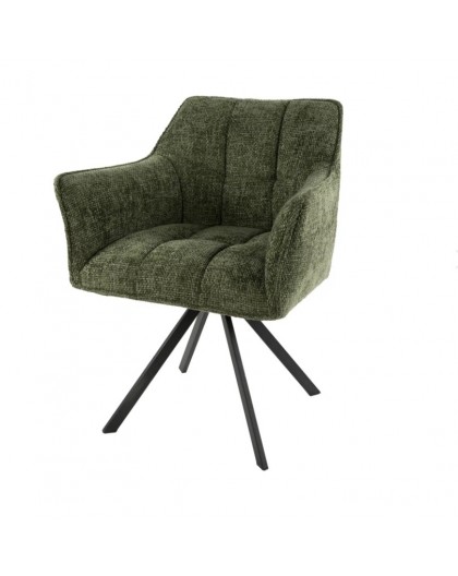 KRZESŁO OBROTOWE DORIS ZIELONE