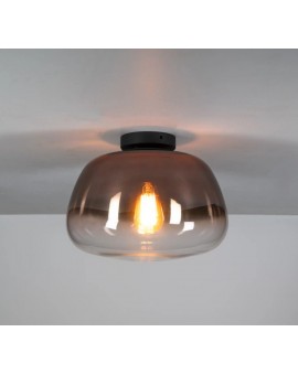 LAMPA SUFITOWA IDA SZKŁO MIEDZIANE