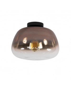 LAMPA SUFITOWA IDA SZKŁO MIEDZIANE