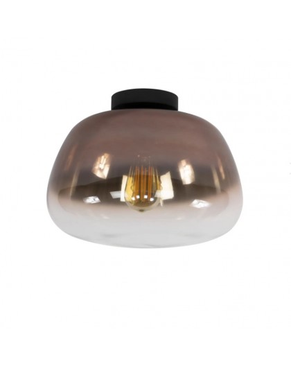 LAMPA SUFITOWA IDA SZKŁO MIEDZIANE