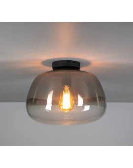 LAMPA SUFITOWA IDA SZKŁO DYMIONE