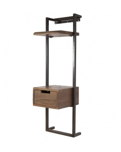 SZAFKA NOCNA MELEK 30X30 CM AKACJA BRĄZOWA