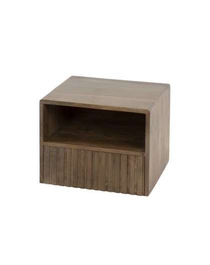 SZAFKA NOCNA MAVI 35X30 CM AKACJA BRĄZOWA