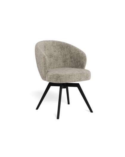 KRZESŁO OBROTOWE DARLENE SZARE II