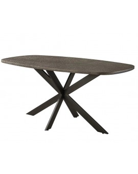 STÓŁ LESTER 180X90 CM BRĄZOWY