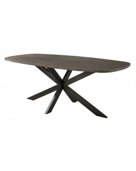 STÓŁ LESTER 215X105 CM BRĄZOWY