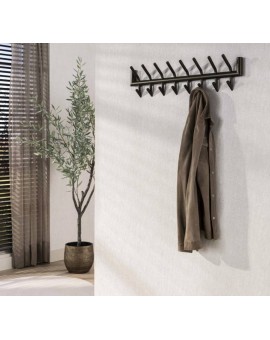 WIESZAK LARA 78 CM METALOWY BRĄZOWY