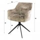 KRZESŁO OBROTOWE KARA BOUCLE BEŻOWE
