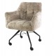 KRZESŁO BIUROWE DORIS BOUCLE BEŻOWE