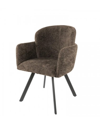 KRZESŁO OBROTOWE DURU BRĄZOWE