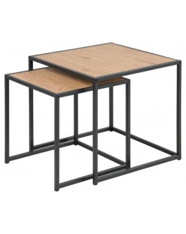 ZESTAW STOLIKÓW SEAFORD DZIKI DĄB