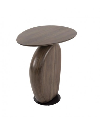 STOLIK KAWOWY KANTOS 36X45 CM AKACJA BRĄZOWA