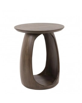 STOLIK KAWOWY KANTOS 45 CM AKACJA BRĄZOWA