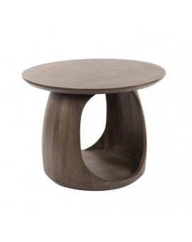 STOLIK KAWOWY KANTOS 60 CM AKACJA BRĄZOWA