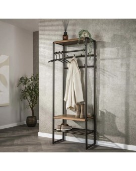 WIESZAK ELMER 70X35 CM BRĄZOWY