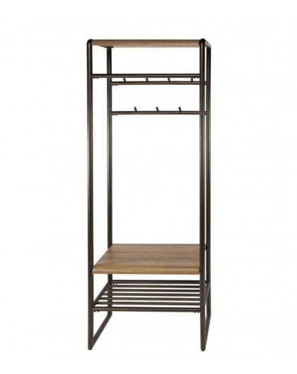 WIESZAK ELMER 70X35 CM BRĄZOWY