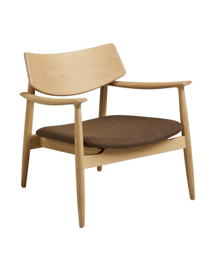 FOTEL OLVERA DĘBOWY BRĄZOWY