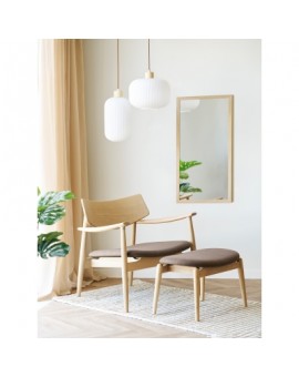 FOTEL OLVERA DĘBOWY BRĄZOWY