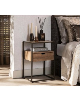 SZAFKA NOCNA FIFI 40X35 CM DĄB