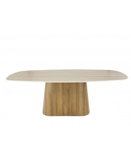 STÓŁ MORAJ 215X105 CM CERAMICZNY BEŻOWY