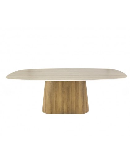 STÓŁ MORAJ 215X105 CM CERAMICZNY BEŻOWY