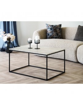 STOLIK KAWOWY VITA 60X90CM TRAWERTYN