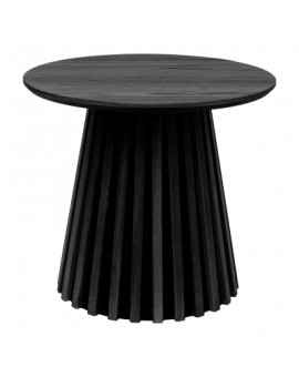 STOLIK OSAKA 50 CM DĄB CZARNY