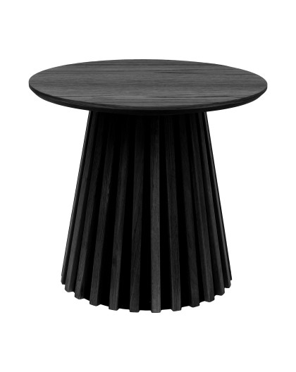 STOLIK OSAKA 50 CM DĄB CZARNY