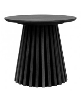 STOLIK OSAKA 50 CM DĄB CZARNY