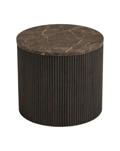 STOLIK ROTA 45 CM BRĄZOWY