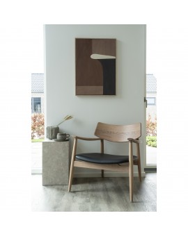 Olvera krzesło czarne